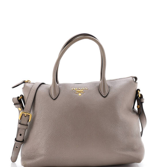 Prada Dual Strap Zip Tote Vitello Daino #241589P13B